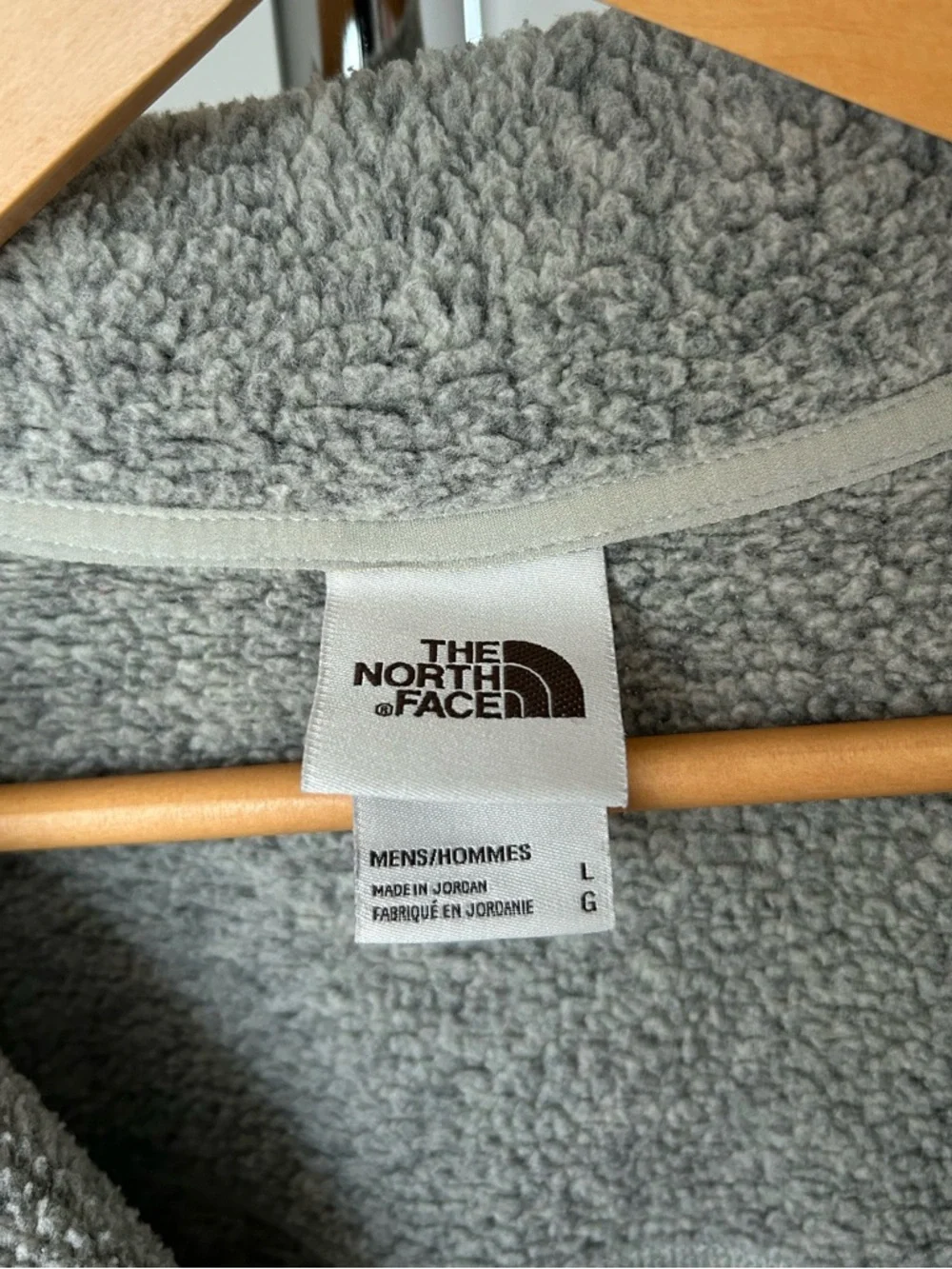 The North Face Gordon Lyons 1/4 Zip Fleece Pullover Sweater Jacket
